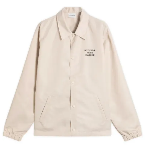 Slogan Coach Jacket
