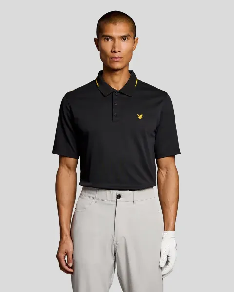 Lyle & Scott Tipped Technical Polo Shirt
