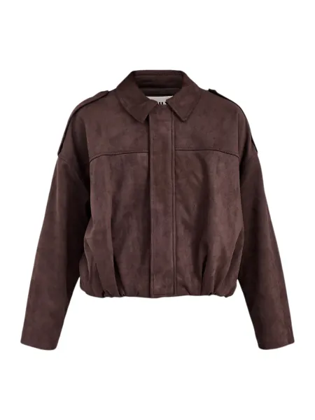 Only Faux Suede Bomber Jacket