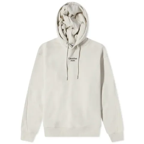 Stacked Logo Hoodie