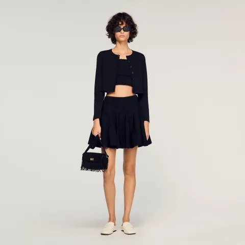 Cropped cardigan