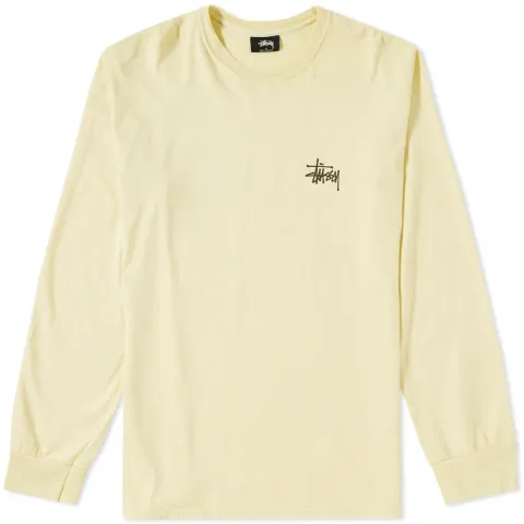 Long Sleeve Basic Pigment Dyed Tee