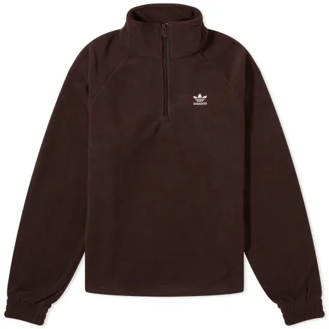Neutral Court 1/4 Zip Track Top