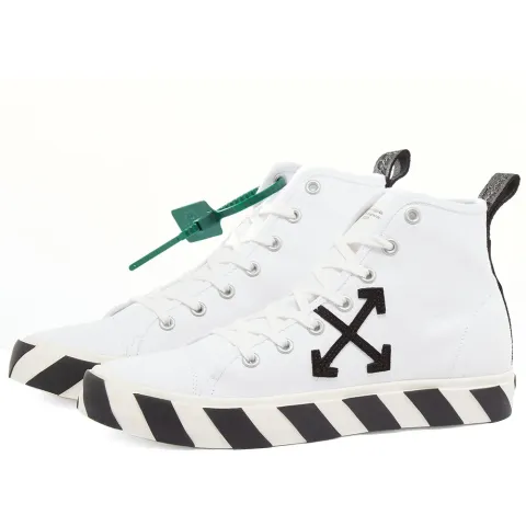 Mid Top Vulcanised Canvas Sneaker
