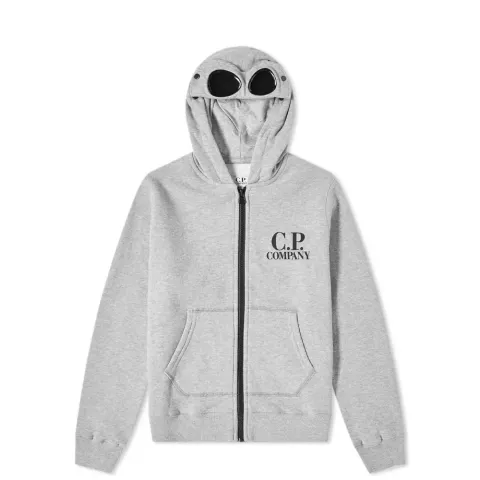 Zip Through Goggle Hoodie