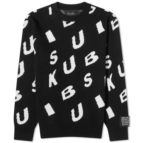 Letters Crew Knit