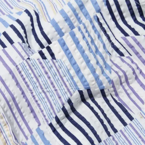 SS Frank Stella Seersucker Shirt