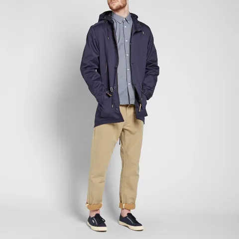 Gabardine Fishtail Parka