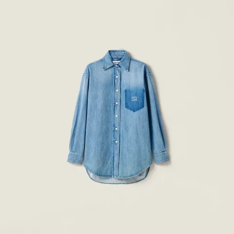 Denim shirt