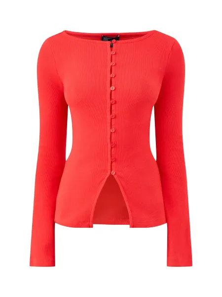 Nobody's Child Slash Neck Cardigan