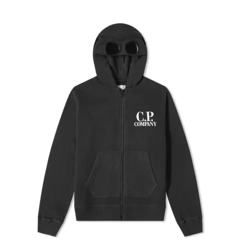 Zip Through Goggle Hoodie