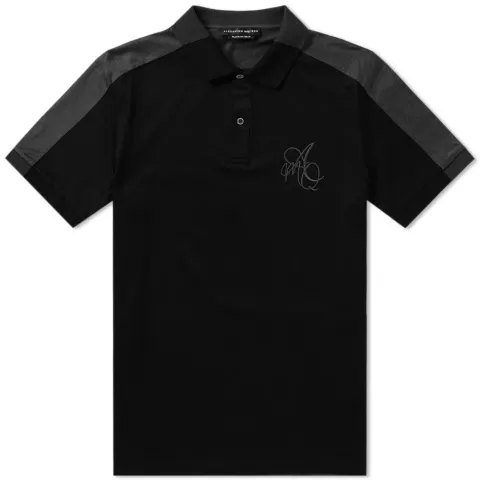 Butterfly Embroidered Polo Shirt