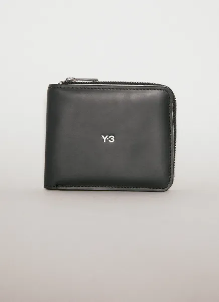 Logo Bi-Fold Leather Wallet