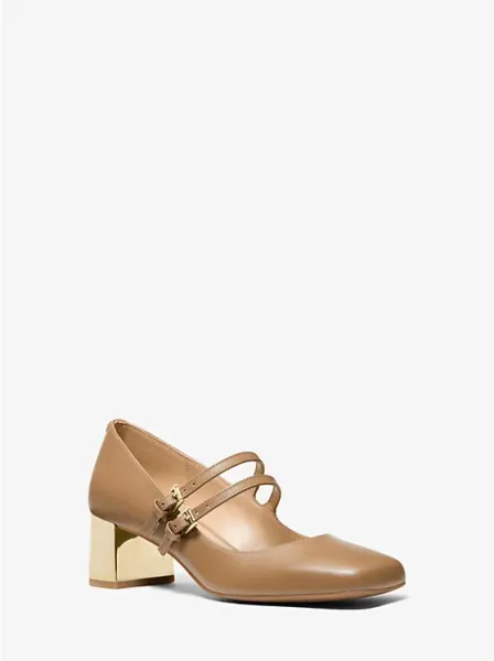 Matilda Leather Mary Jane Pump