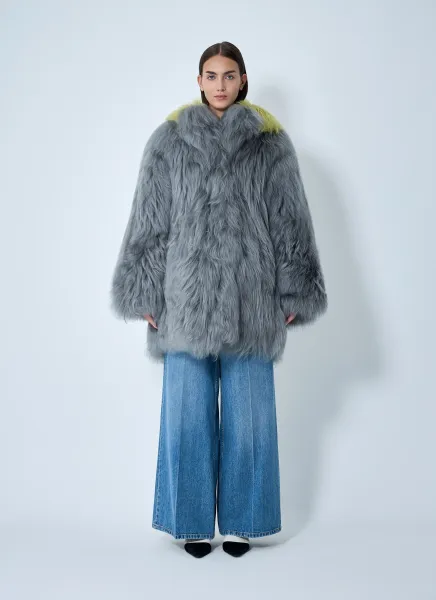 Shearling Short Jacket