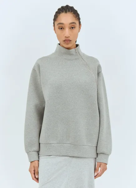 Side Zip Sweatshirt