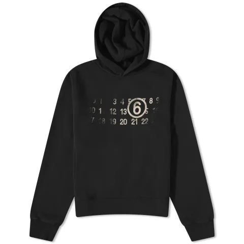 Distressed Logo Hoodie