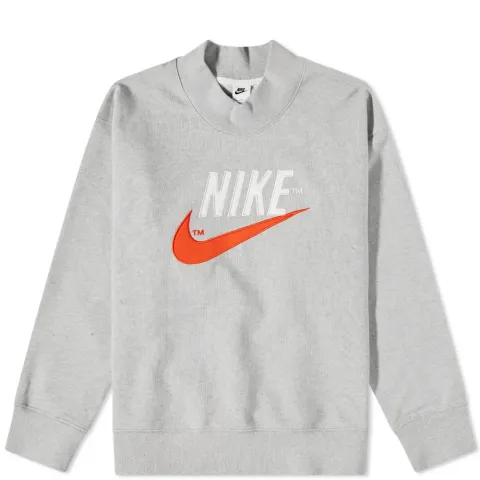 Nike Retro Logo Mockneck Sweat
