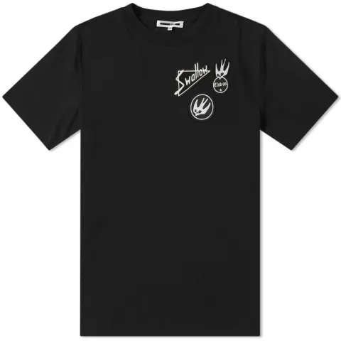 McQ by Alexander McQueen Swallow Patch Tee