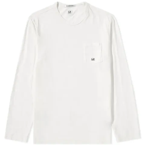 Long Sleeve Pocket Logo Tee