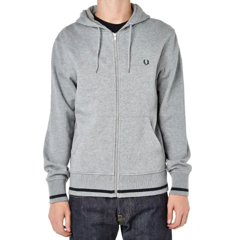 Fred Perry Bold Tipped Crew Hooded Sweat