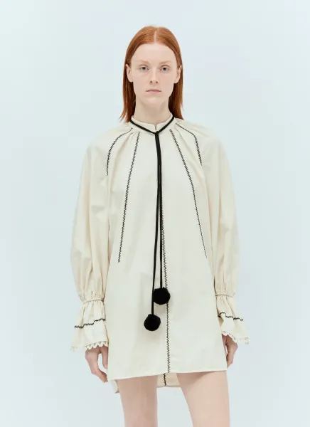 Twill Shirt Dress