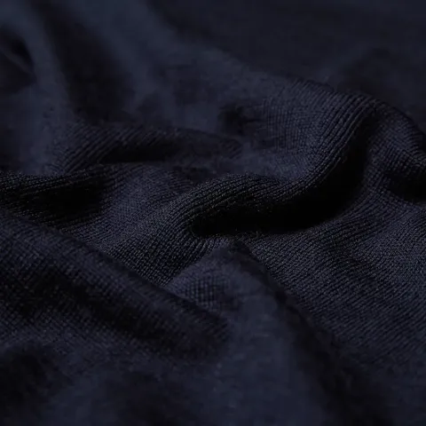 Contrast Trim Merino Cardigan