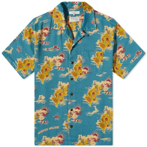 Nudie Aron Islands Vacation Shirt