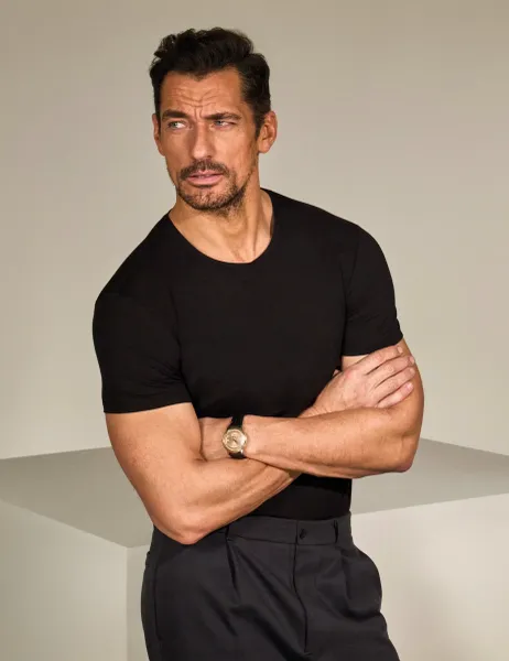 Ultimate Cotton Modal Crew Neck T-Shirt Black