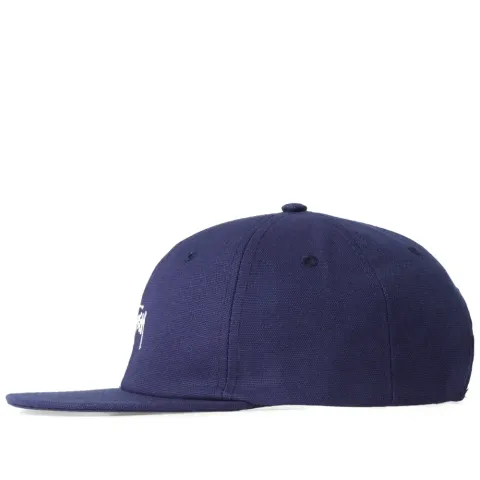 Smooth Stock Canvas Strapback Cap