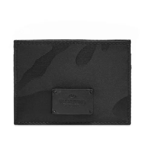 Jacquard Camo Card Holder