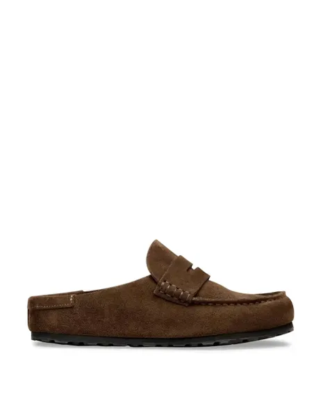Birkenstock Naples Suede Mules