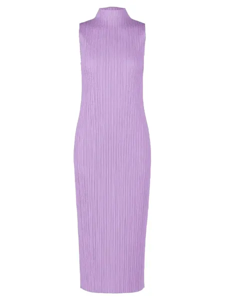 Pleats Please Dress L Purple