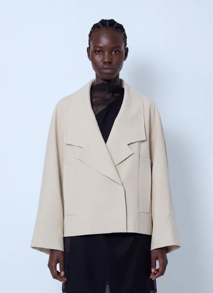 Sportmax Oversized Notched Collar Jacket