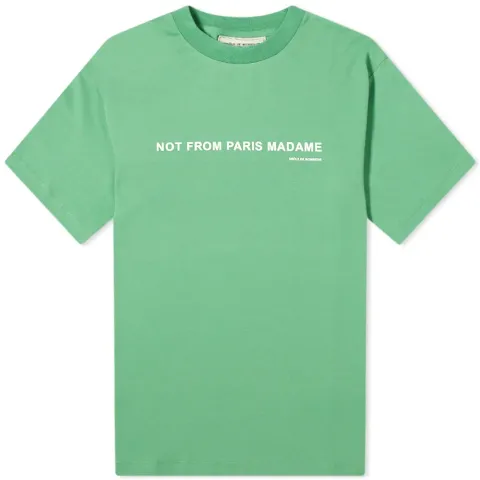 Printed Not From Paris Madame Tee