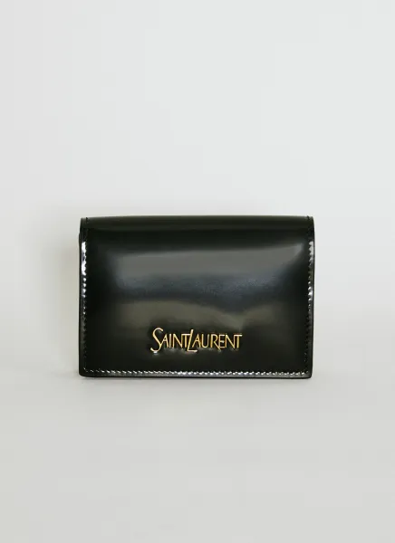 Brushed Leather Business Card Case