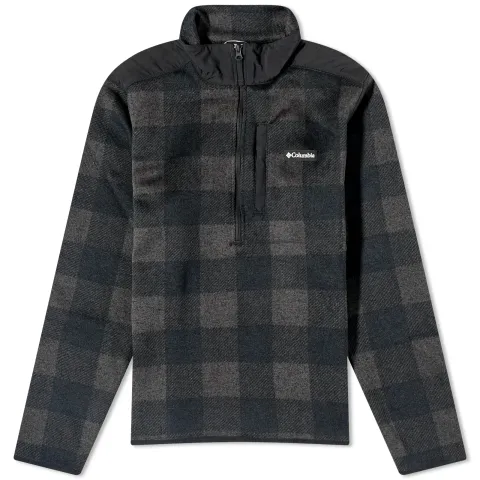 Sweater Weather II Printed Half Zip Fleece