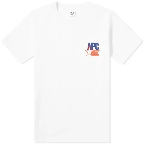 A.P.C. Marcellus USA Logo T-Shirt
