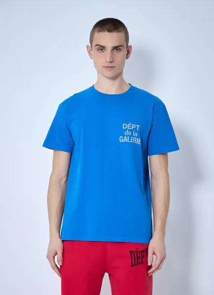 French Logo Print T-Shirt