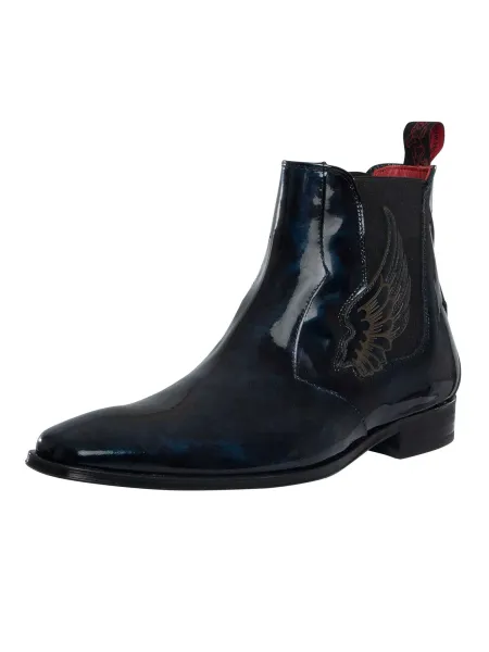 Jeffery West Wings Leather Chelsea Boots