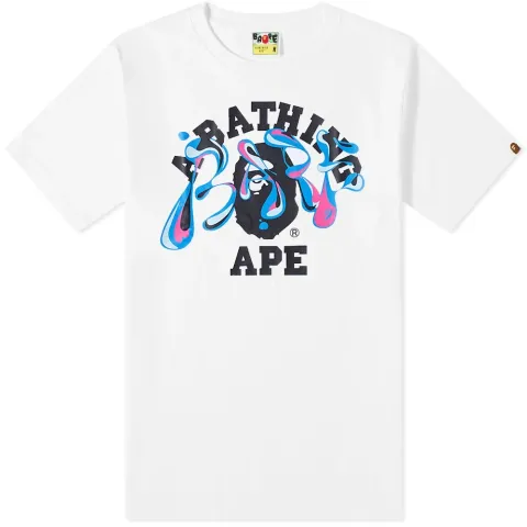 Marble Camo Liquid College T-Shirt
