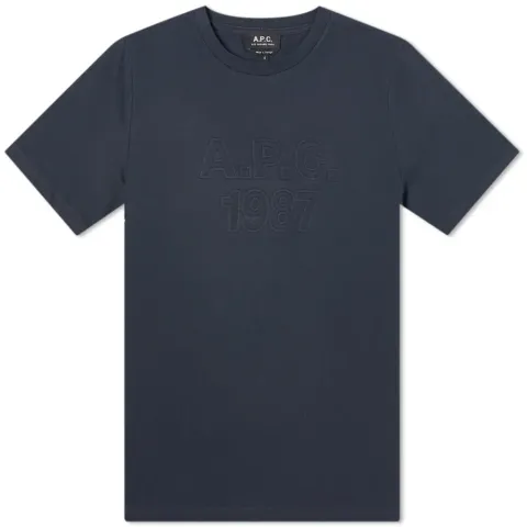 A.P.C. Hartman Embossed Logo T-Shirt