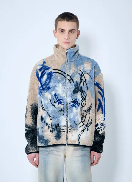 Teddy Jacquard Jacket