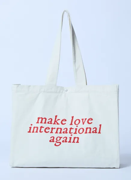 Logo Motif Tote Bag