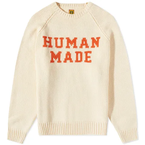 Bear Raglan Knit Sweater