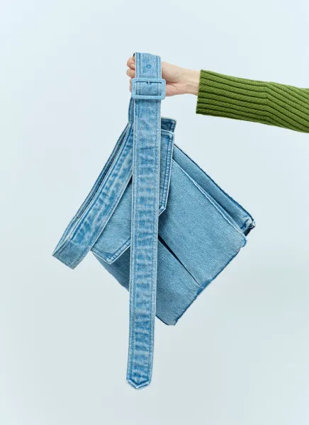 Denim Flap Pocket Belt