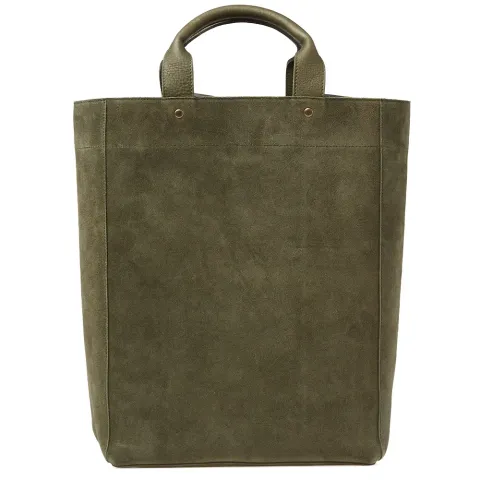 Suede Shopper Tote