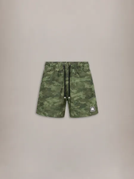MA CAMO SWIM TRUNK - Natural