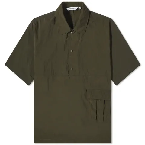 Short Sleeve Popover Nylon Shirt