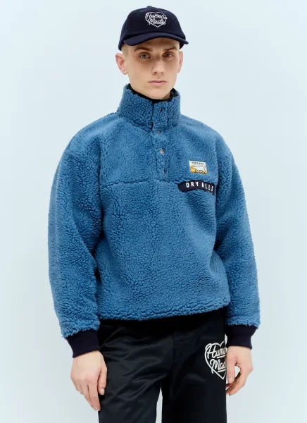 Boa Fleece Half-Button Jacket